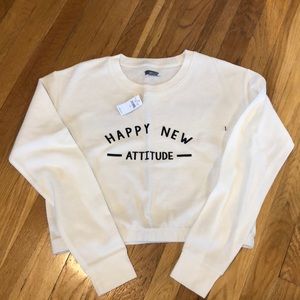 Aerie cropped sweatshirt